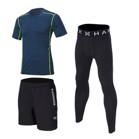 sports running suit compression men