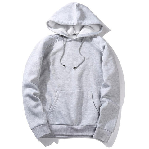 Fashion Color Hoodies Men's Thick
