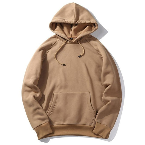 Fashion Color Hoodies Men's Thick