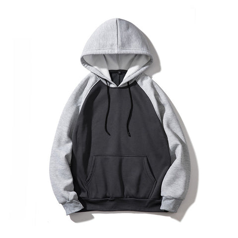 Fashion Color Hoodies Men's Thick