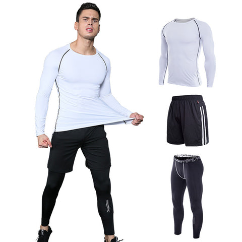 Sport Suit Men Gym Training Fitness