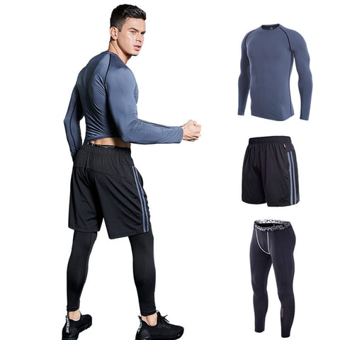Sport Suit Men Gym Training Fitness