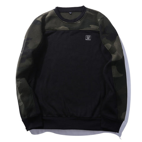 Ribbon Camouflage Hoodies