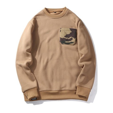 Ribbon Camouflage Hoodies