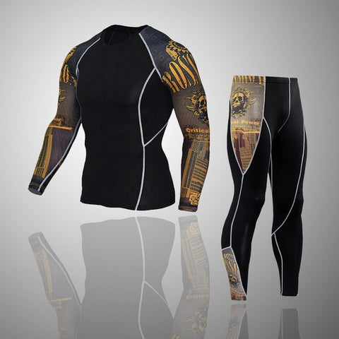 man compression tights Leggings men's sports