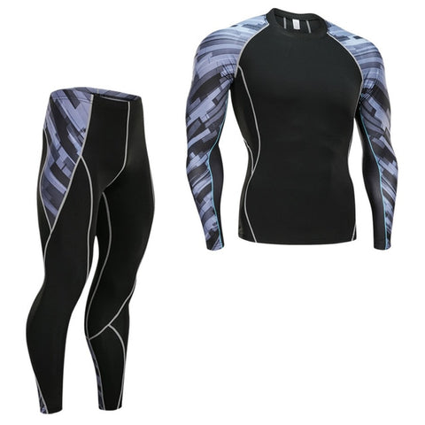 Men's Running Suit Tracksuit Gym