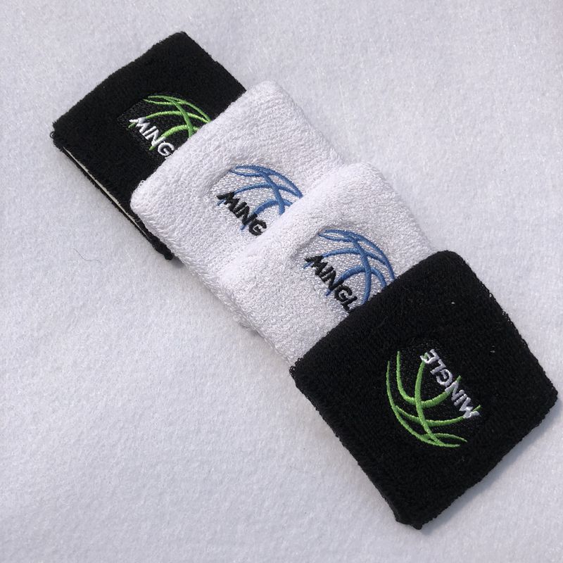cotton Wristbands Sport Sweatband Hand